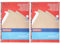 Herlitz Versandtasche C4 90 g Haftklebend, Recyclingpapier, blauer Engel, 25-er Packung, eingeschweißt, braun (Packung mit 2)