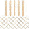 Rantry Lot de 5 panneaux de clôture en bois de sapin massif 180 x 80 cm