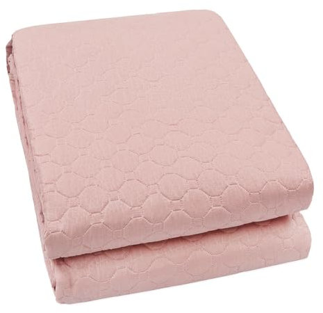 Trapuntino Copriletto Tinta Unita Mezza Stagione Coperta Trapunta Leggera 1 Piazza e Mezza Rosa