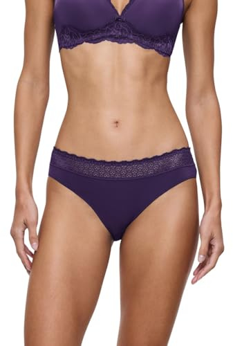 Triumph Damen Feel of Modal Tai Briefs, Royal Purple, XL EU