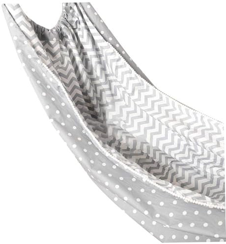 Baby Hängematte 51x39 Zoll weich Bequeme sichere Baumwollwaschlappen Hängende Babykocke zu Schlafzimmer Wohnkultur
