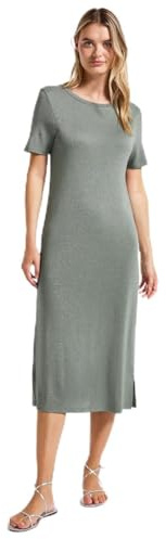Damen Glitzerndes T-Shirt Kleid