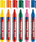 Permanent Marker edding 300 Bonbonfarben-Set mit 1,5-3mm Spitze - wasserfest auf fast allen Materialien für Hobby-Handwerk-DIY schnell trocknend-wischfest