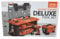 Kids Deluxe Tool Set with Workbench, 63 Pcs, Rolling Storage Box, Ages 3+, Orange and Black