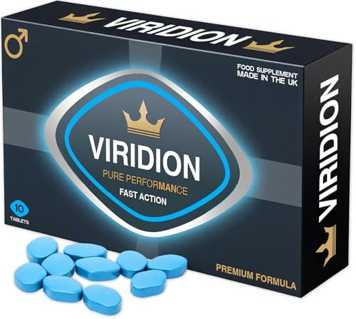 VIRIDION Fast-Acting Support for Men – Extra Strong, Energy and Stamina Pills – for Enhanced Performance, Made in The UK