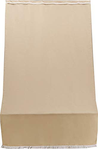 Linea Garden Friend T1372911/F Tenda da Sole per Porta, Beige Unito, 140x3x300 cm