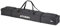 ATOMIC NORDIC SKI BAG 10 PAIRS Schwarz - Skitasche für zehn Paar Ski - Längenverstellbare Tasche - Wasser- & schmutzabweisend - Vollständig gepolstert - Inkl. Tragegurt
