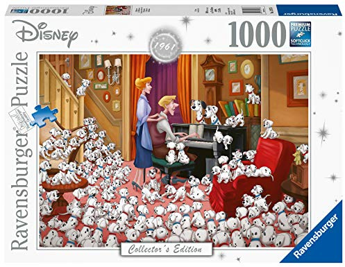 Ravensburger Disney Collector’s Edition 101 Dalmations 1000 Piece Jigsaw Puzzle for Adults and Kids Age 12 Years Up