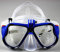 WOWDECOR Tauchmaske für Gopro Kamera Erwachsene Kinder mit Kurzsichtigkeit Kurzsichtig, Schnorchelmaske Taucherbrille Dioptrin Dioptrien Korrektur (Blau, Different 2 Augen)