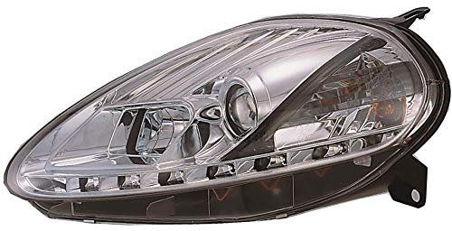 Set Scheinwerfer Grande Punto III 199 Bj. 08-09 klar/chrom Tagfahrlicht
