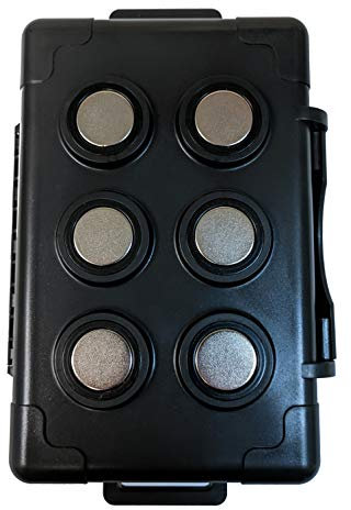 Spy Spot Magnetic Mount Weatherproof Case for GPS Trackers - Stash Lock Box for Items, Key Holder Under Vehicles - Fits GL200, GL 300, GL300W, GL300MA