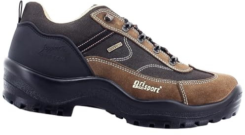 Grisport® Halbschuh Gröden aus Veloursleder mit Cordura® Freizeitschuh Outdoorschuh für Damen & Herren Unisex Arbeitsschuhe wasserabweisend Trekkingschuhe Jagdschuh (Numeric_43)