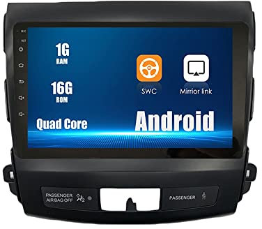 ZERTRAN Android 10 Autoradio Autonavigation Stereo Multimedia Player GPS Radio 2.5D Touchscreen fürMitsubishi Outlander 2005-2012