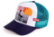 Uprock Coastal Cap - Djinns Cap Baseballcap - Sommercap - Mütze für Sie und Ihn - Trucker Cap - viele Verschiedene Coole Limitierte Designs (Suns Up)