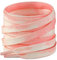 Stepace Cordones Tie-Dye Planos [2 Pares] 8 mm (Anchura) Cordones Reemplazo para Zapatillas y Todo Tipo de Zapatos Peach-120