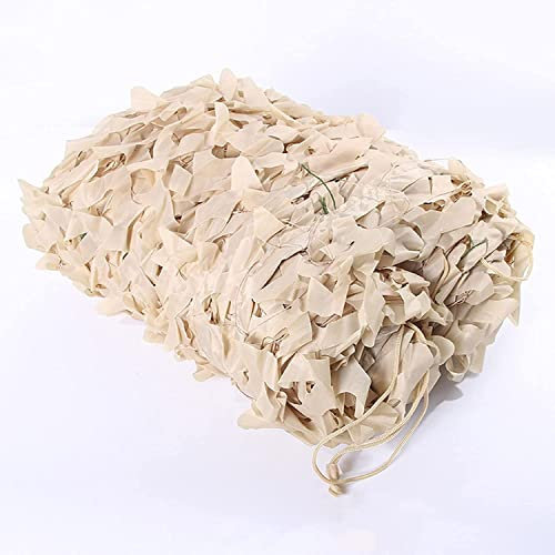 Outdoor Tarnnetz, Garten Pergola Sonnenschutz Dekor Shade Net, Camo Netting Camoflauge Nets Tarnnetze Beige, leicht und langlebig Camo Netting (Color : Beige, Size : 2X3M)