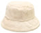 Umeepar Winter Kunstfell Fischerhut Flauschige warme Mütze für Damen Herren, B Beige, Einheitsgröße