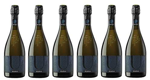 6x 0,75l - Prapian - Col de L'Utia - Prosecco Spumante - brut - Proseccco Valdobbiadene Superiore D.O.C.G. - Italien - Schaumwein trocken