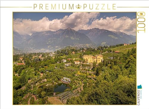 CALVENDO Puzzle Schloss Trauttmansdorff in Meran | 1000 Teile Lege-Größe 64 x 48 cm Foto-Puzzle für glückliche Stunden
