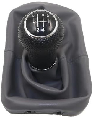 Auto-Schaltknauf Für VW Für Käfer 1998-2010 Schaltknauf Hebel Shifter Manuelle Stick Griff Ändern Knopf Abdeckung Schaltknauf Cover (Farbe : Gray5)