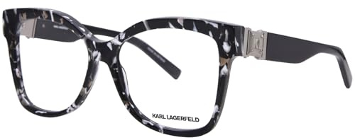 KARL LAGERFELD Brille Größe 55 mm Marble Schwarz, Eye SIZE: 55 BRIDGE: 15 Horizontal MEASUREMENT: 55 Vertical MEASUREMENT: 47 4