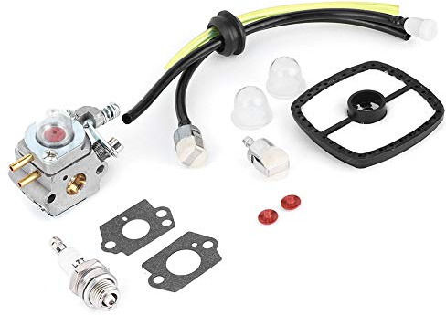Kit de carburateur Ejoyous pour débroussailleuse Echo HC1500 (réf. 12520005962), en Aluminium, Facile à Installer et remplacer, Compatible Zama C1U/K51