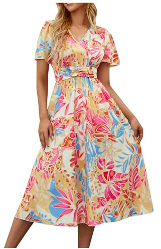 Robe De SoiréE Rose Longue Robe ChampêTre Chic pour Mariage Robe en Soie Longue Robe Extravagante SoiréE Robe en Jeans Femme Jupe Trapeze Robe De Princesse Mariage Robe CoteléE Longue Robe Sirene