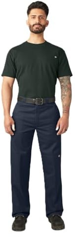 Dickies Herren-Arbeitshose, lockere Passform, Doppelknie