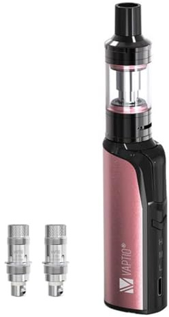 Vaptio COSMO Vape Kit mit 2,0ML Zerstäuber Dual Spule Elektronische Zigarette Vape Starter Kit No E Flüssigkeit Kein Nikotin