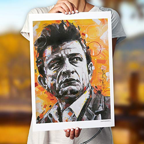 Johnny Cash 02 Poster 50x70 cm