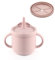 Snackbecher Silikon,Snack Becher,2in1 Trink- & Snackbecher für Babys und Kleinkinder,Praktische Aufbewahrung Greifbox mit Deckel Cup,Für Mama Und Kleinkinder,Weihnachten,Geschenk zur Geburt des Babys