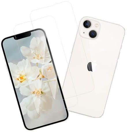 Joywing für Schutzfolie iPhone 13 mini Panzerglas für 9H Härte Folie iPhone 13 mini PanzerSchutzglas, 2 Stück Passt Perfekt Displayschutz Anti-Bläschen Glas