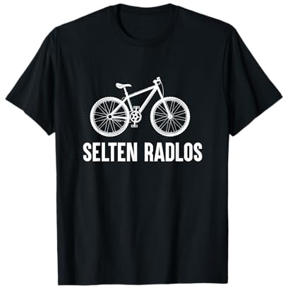 Selten Radlos Radfahrer Mountainbike Rennrad Fahrrad T-Shirt