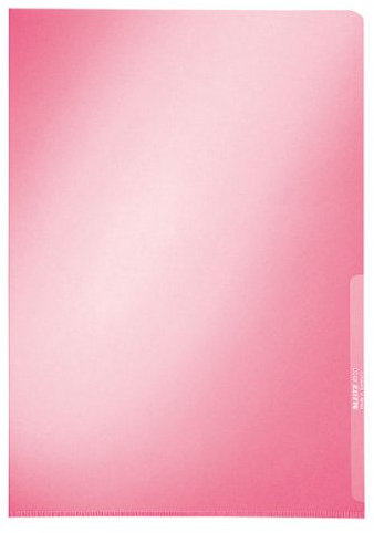 Leitz Sichthülle 4100-00-25 A4 PVC Rot VPE 100 Stück