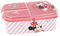 Boîte à sandwich Minnie Mouse (Disney) à 3 compartiments pour enfants - Boîte à collations - Boîte à lunch décorée, 1 pièce (1 paquet), Minnie Mouse - Disney