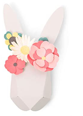 Sizzix 613276 Thinlits Stanzschablonen 9 STK 664378 Origami Hase von Olivia Rose, Kunststoff, Mehrfarben, Einheitsgröße