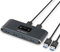 USB Switch für 2 PC - USB 3.0 Umschalter mit 4 USB Anschlüsse für 2 PC - USB Hub Switcher Verteiler Splitter USB Erweiterung mit 2 USB Kabel für Maus/Drucker/Scanner/Tastatur/USB Stick/Festplatt