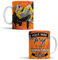 Taza para Basketbolista - Aquí Bebe El Mejor del Mundo - Regalo con Frase y Dibujo Personalizada con Nombre - Cerámica 350 ML
