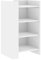 Hochschrank Wohnzimmer Flur Möbel Aktenschrank Klein Highboard - Sideboard Weiß 45x35x75 cm Holzwerkstoff für Wohnzimmer Outdoor Bad Schlafzimmer