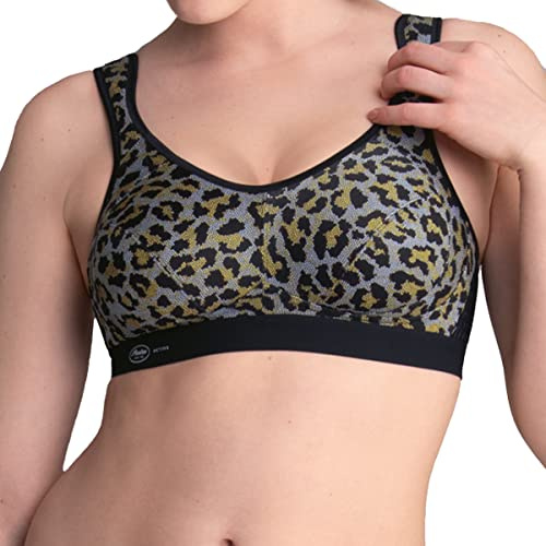 Anita Active 5527-287 Women's Mosaic Animal Print Non-Padded Non-Wired Sports Bra 40D