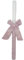 Vela para Bautizo personalizada - Vela Bautismal Personalizable con nombre y fecha – Cirio sacramental decorado - Cirio de Bautizo - Modelo Bambula – Nenel (Rosa Maquillaje)