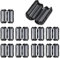 5mm / 7mm / 9mm / 13mm Ferrit-Ringkern 10 Stück Ferrite Ring Ferritfilter Clip Schwarz Entstörfilter Ferritkerne RFI EMI Noise Suppressor Kabel Clip (für Kabel 5mm)