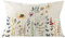 Kissenbezug Frühling 30 x 50 cm, Rechteck Frühling Blumen Dekorativ Kissenhülle, Schön Einseitig aus Leinen Kissenbezug, Frühling Blumen Dekokissen für Sofa Schlafzimmer Wohnzimmer (A, 30x50cm)