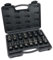 US PRO Industrial 15PC 1/2 dr 6pt Swivel Impact Shallow Wobble Socket Set 7565