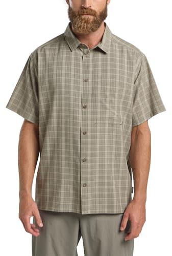 Jack Wolfskin Herren Meseta Shirt Hemd, Check Stone, L EU