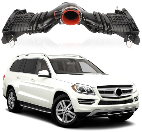 Taesayl Ansaugschlauch Ansaugrohr Auto-Luftansaugrohr + 2x Luftmassenmesser 6420901642 für Benz C Cls E S R G Class 300 350 Cdi 3.0 V6 Motor A6420901642