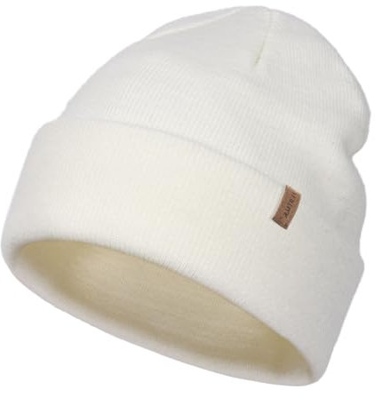 FURTALK Herren Cuffed Beanie Mütze Unisex weiche warme Strickmütze