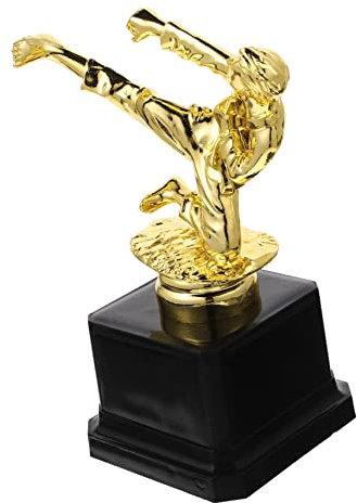 HONMEET Auszeichnungstrophäe Plastik Martial Move Kampfsport Trophäe Kinder Zeremonie Party Pokal Kindergarten Grundschule Winner Award