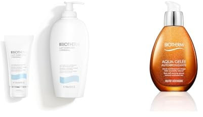 Set Lait Corporel 400ml + Lait Corporel 50ml + Gelee Auto Bronz. Visage 50ml