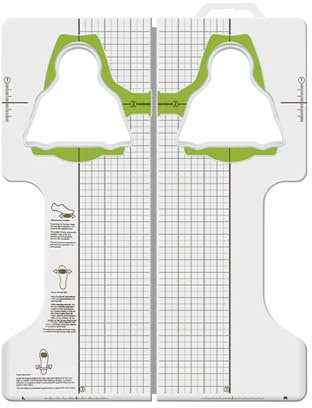 Walopol 220X290 mm Fahrradplatten Einsteller, Einstellwerkzeug für Fahrradplatten, Werkzeug für Fahrradplatten, Einstell und Montagewerkzeug für Rennrad Pedalplatten, Ergonomisch Fahrradplatten
